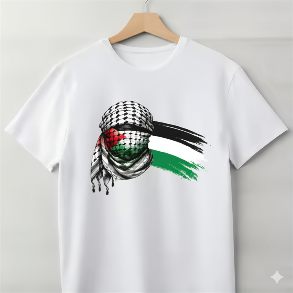 Tee-shirt « Keffieh &amp; Liberté »
