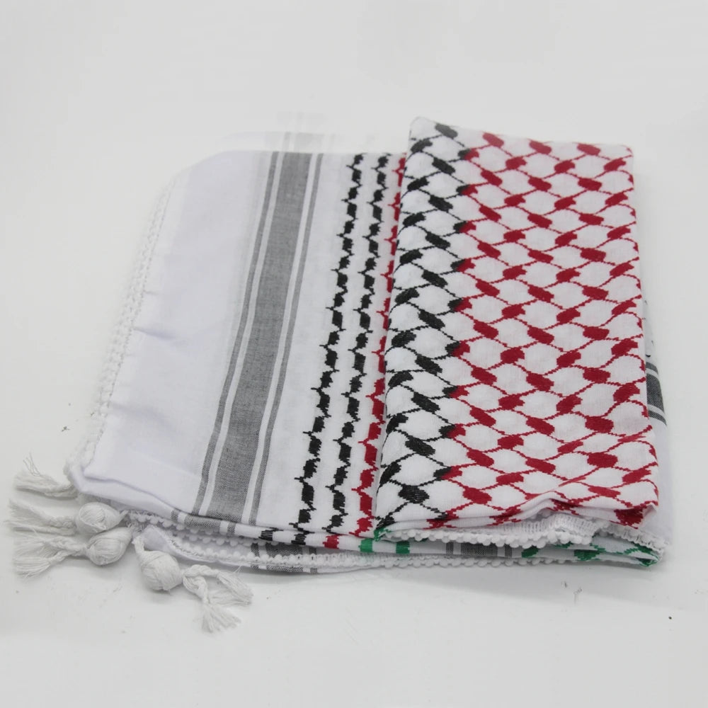Keffieh palestinien traditionnel – Couleurs de la Palestine